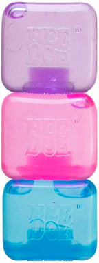 Schylling NeeDoh Nice Ice Baby 4 Pack - Sensory Squeeze Toy - 1.5" Cube - Colors May Vary
