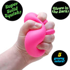 Schylling NeeDoh Nice Cube Glow - Squeeze Toy with a Super Solid Squish